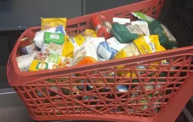 Świąteczna zbi&oacute;rka żywności 2