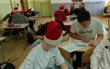 Szkolne Dni Matematyki pod hasłem Matematyczne Mikołajki 10