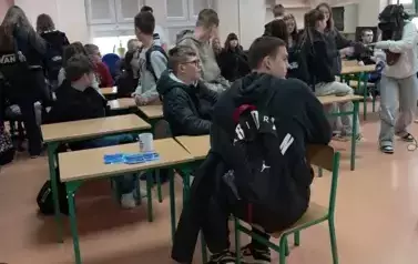 Uczniowie klas &oacute;smych odwiedzili Zesp&oacute;l Szk&oacute;ł im. Stanisława Staszica 3