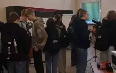 Uczniowie klas &oacute;smych odwiedzili Zesp&oacute;l Szk&oacute;ł im. Stanisława Staszica 19