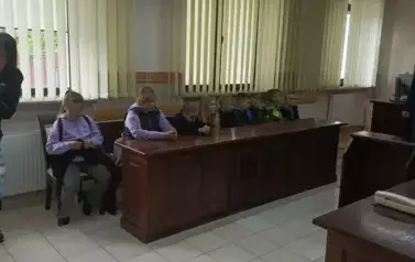 Wycieczka klasy IIIa do Rejonowego Sądu w Staszowie 23