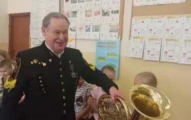 Spotkanie z Zakładową G&oacute;rniczą Orkiestrą Dętą Grupy Azoty &bdquo; Siarkopol&rdquo; w Grzybowie 2