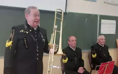 Spotkanie z Zakładową G&oacute;rniczą Orkiestrą Dętą Grupy Azoty &bdquo; Siarkopol&rdquo; w Grzybowie 9