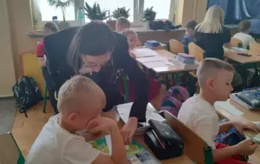 POLSKIE SYMBOLE NARODOWE &ndash; ZAJĘCIA EDUKACJI  PATRIOTYCZNEJ W KLASACH I 12