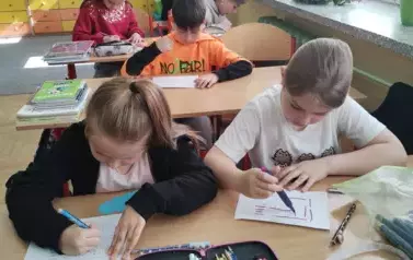 Og&oacute;lnopolski Tydzień Bibliotek &ndash; zajęcia w klasach I i III 8