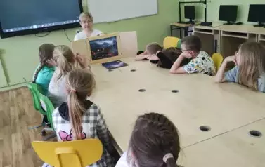 Og&oacute;lnopolski Tydzień Bibliotek &ndash; zajęcia w klasach I i III 15