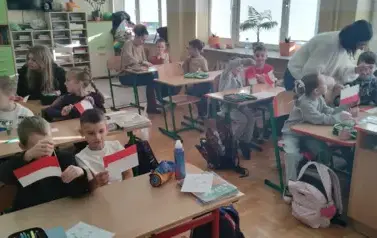 POLSKIE SYMBOLE NARODOWE &ndash; ZAJĘCIA EDUKACJI PATRIOTYCZNEJ W KLASACH I 2