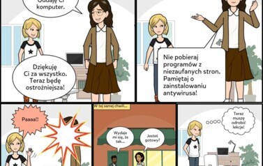 Wyniki konkursu "Bezpieczne dzieci w Sieci" 8
