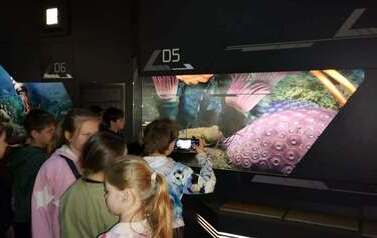 Wycieczka uczni&oacute;w klas - Ib i IIIb do Kielc - do Centrum Geoedukacji na Wietrzni 18