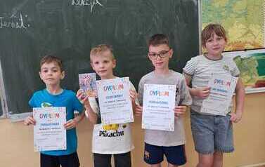 Podsumowanie Szkolnego Konkursu Matematycznego  dla klas II i III 1