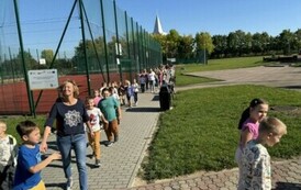 Pr&oacute;bna ewakuacja szkoły 2024 1