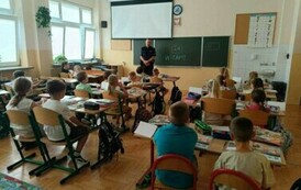 Wizyta policjanta - pogadanka na temat bezpieczeństwa 5