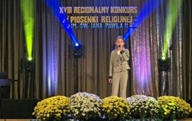 II MIEJSCE W FINALE XVIII REGIONALNEGO KONKURSU PIOSENKI RELIGIJNEJ IM. ŚW. JANA PAWŁA II W BOGORII 3