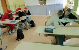 Szkolne Dni Matematyki pod hasłem Matematyczne Mikołajki 9