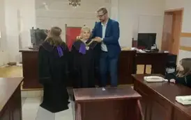 Wycieczka klasy IIIa do Rejonowego Sądu w Staszowie 21