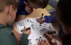 Spotkanie z lekturą w klasie IIb - &bdquo;Detektyw Pozytywka&rdquo; 5