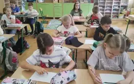 Og&oacute;lnopolski Tydzień Bibliotek &ndash; zajęcia w klasach I i III 5