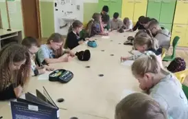 Og&oacute;lnopolski Tydzień Bibliotek &ndash; zajęcia w klasach I i III 13