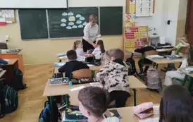 Og&oacute;lnopolski Tydzień Bibliotek &ndash; zajęcia w klasach I i III 14
