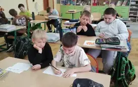 Og&oacute;lnopolski Tydzień Bibliotek &ndash; zajęcia w klasach I i III 22
