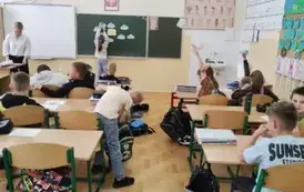 Og&oacute;lnopolski Tydzień Bibliotek &ndash; zajęcia w klasach I i III 23