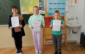Podsumowanie Szkolnego Konkursu Matematycznego  dla klas II i III 3