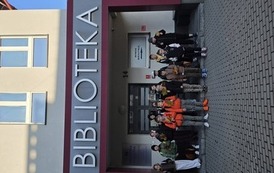Jesienne warsztaty klasy III B w bibliotece! 10