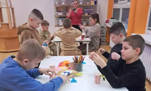 Zdjęcie do Uczniowie klasy IIIB uczestniczyli w warsztatach